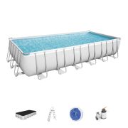 Bazen Bestway Power Steel™ Rectangular 732x366x132 cm