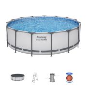 Montažni bazen Steel Pro MAX™ | 457 x 122 cm