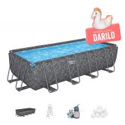 Montažni bazen APX 365 I 549 x 274 x 132 cm s filtrsko črpalko na pesek