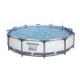 Montažni bazen Steel Pro MAX™ | 366 x 76 cm s kartušno filtrsko črpalko