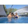 Montažni bazen Steel Pro MAX™ | 366x 122 cm s kartušno filtrsko črpalko in strehico 