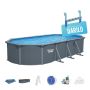 Montažni bazen Hydrium™ | 732 x 366 x 132 cm s filtrsko črpalko na pesek
