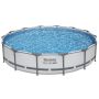 Montažni bazen Steel Pro MAX | 427 x 84 cm s kartušno filtrsko črpalko
