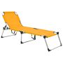 ItStime zložljiv ležalnik Ibiza | 190 x 58 x 37 cm