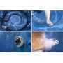 Masažni bazen (jacuzzi) Lay-Z-Spa Santorini Smart HydroJet Pro | 216 x 80 cm