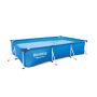 Montažni bazen Steel Pro | 400 x 211 x 81 cm s kartušno filtrsko črpalko