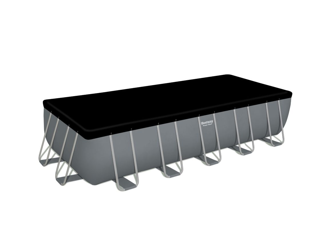 Montažni bazen Power Steel™ Rectangular | 640 x 274 x 132 cm s filtrsko črpalko na pesek