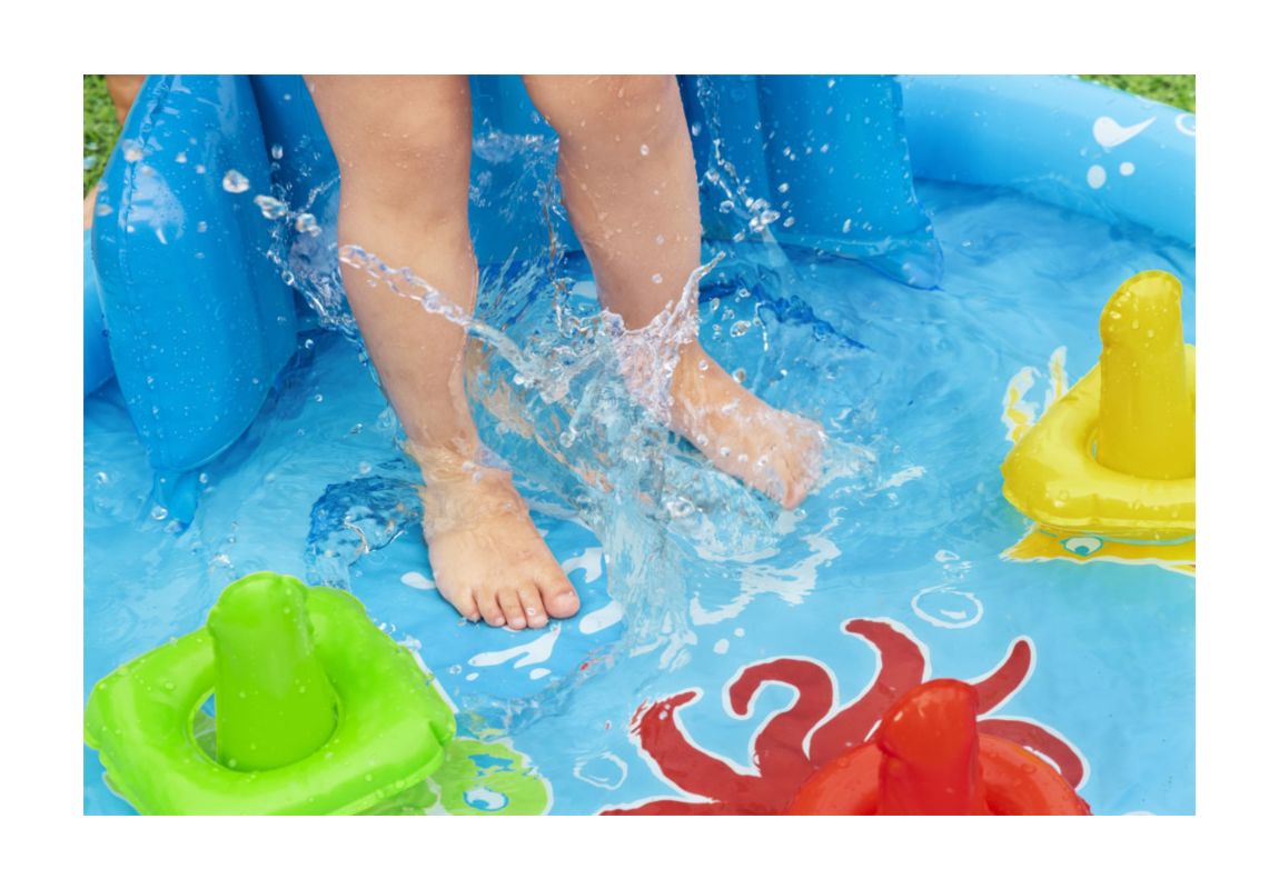Otroški bazen Lil' SeaShapes z nadstreškom | 115 x 89 x 76 cm