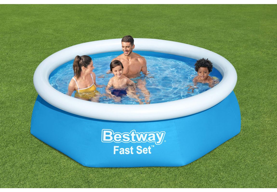 Montažni bazen Fast Set™ | 244 x 61 cm s kartušno filtrsko črpalko