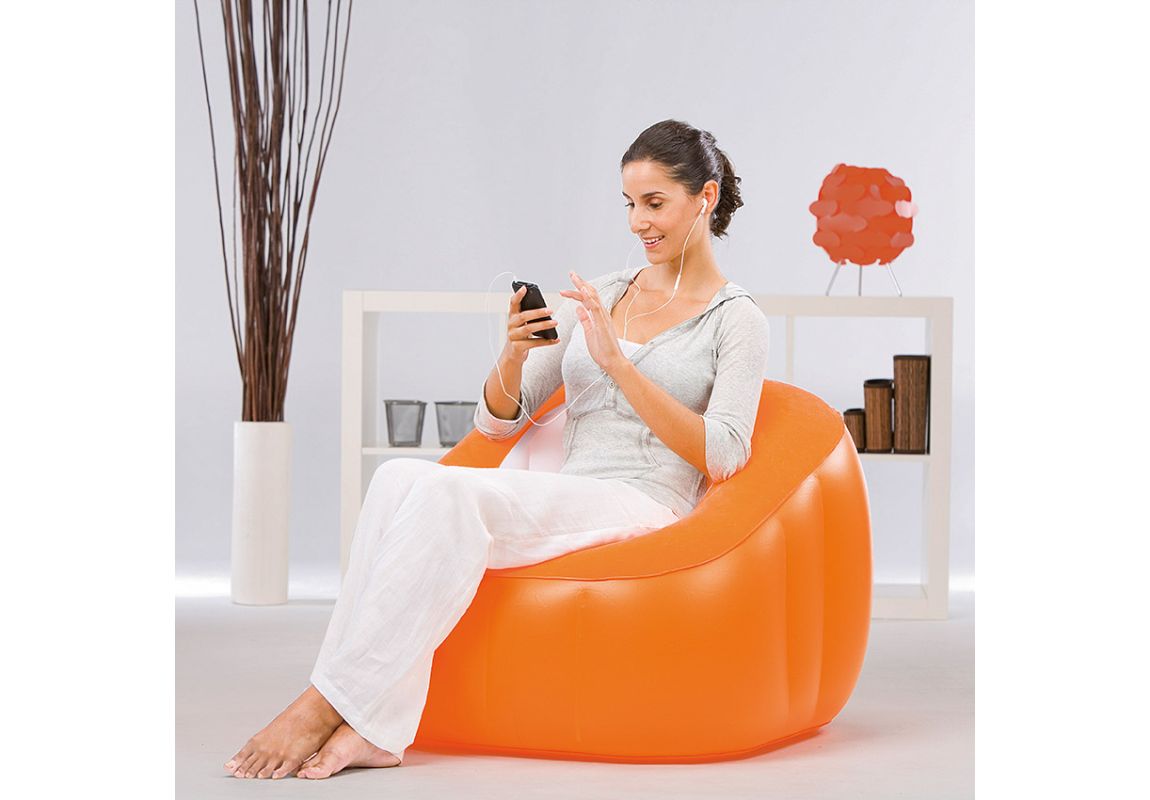 Napihljiv stol Comfi Cube Bestway® 74 x 74 x 64 cm
