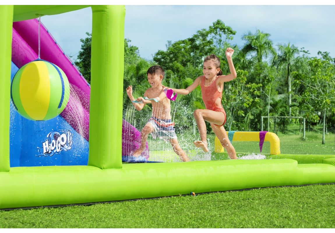 Napihljiv vodni park H2OGO!® Splash Course | 505 x 340 x 265 cm
