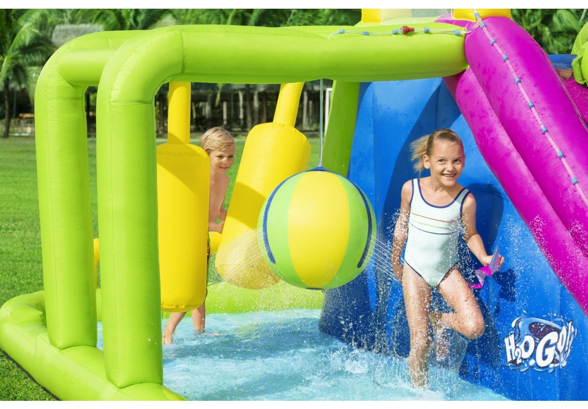Napihljiv vodni park H2OGO!® Splash Course | 505 x 340 x 265 cm