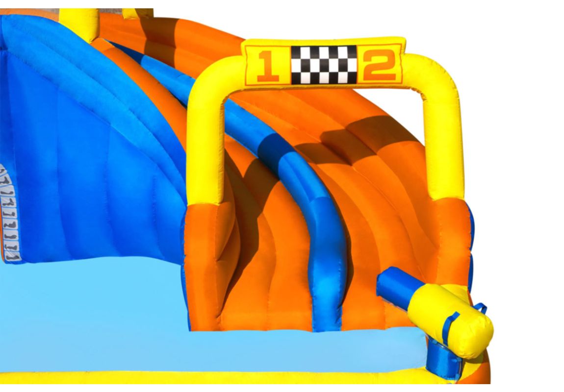 Napihljiv vodni park H2OGO!® Super Speedway | 551 x 502 x 265 cm