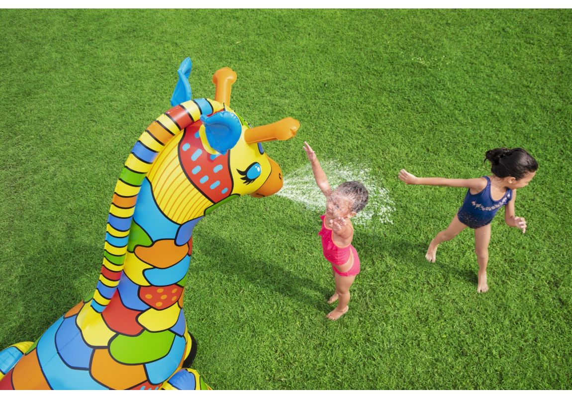 Napihljivo vodno igralo s pršenjem Jumbo Giraffe | 142 x 104 x 198 cm