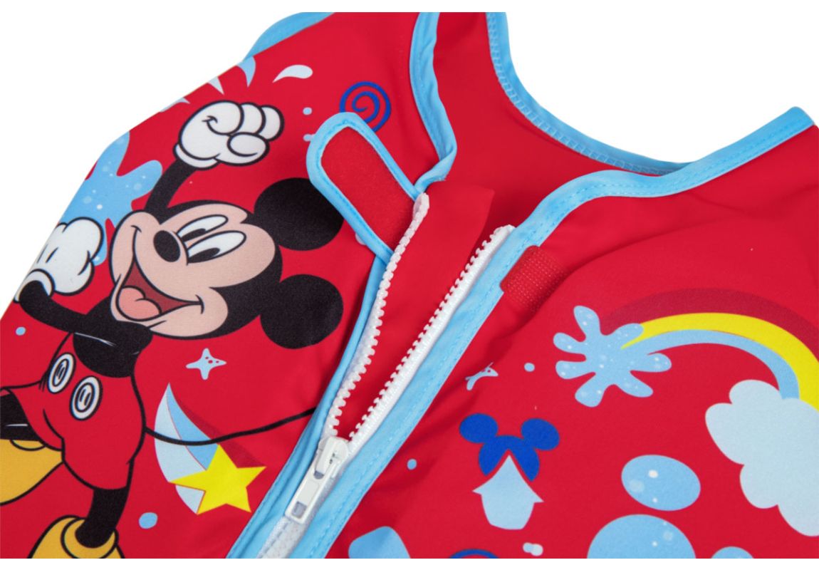 Plavalni jopič iz blaga s penastimi vložki Disney Junior® Mickey&Friends | za 1-3 let