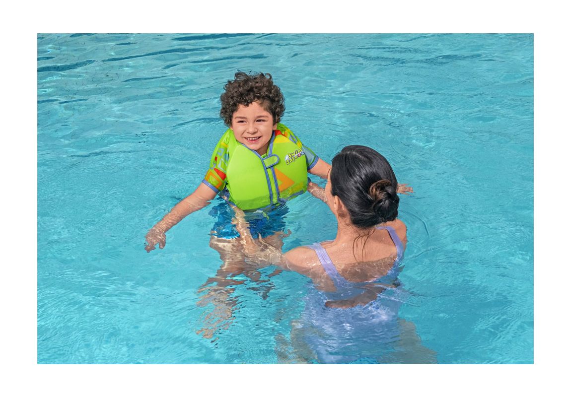 **Swim Safe™ Plavalni jopič AquaStar™ s penastimi vložki | za 1+ let