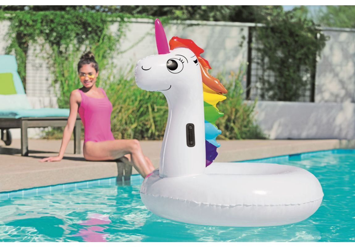 Fashion Float Unicorn plavalni obroč | 136 x 131 cm 