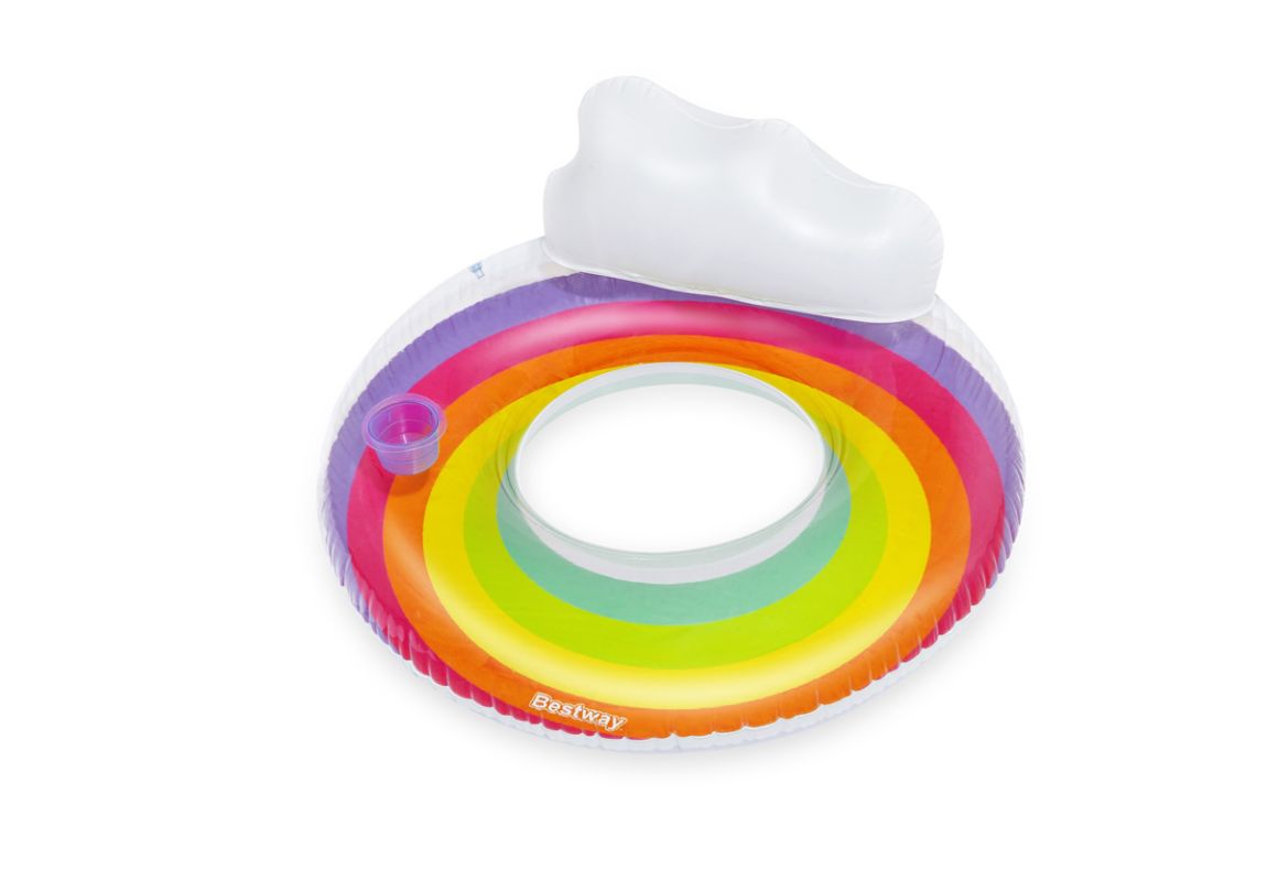 Plavalni obroč Rainbow Dreams™ | 107 cm