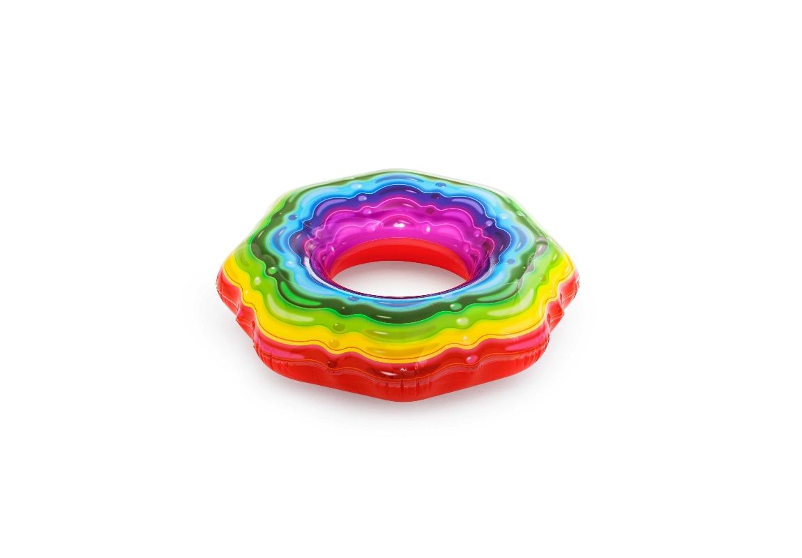 Plavalni obroč Rainbow Ribbon | 115 cm