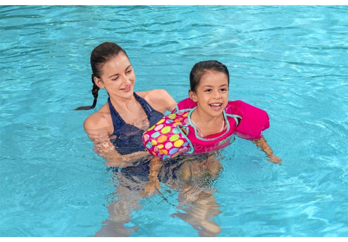 Swim Safe™ plavalni tkaninasti komplet Aquastar™ s penastimi vložki | za 3-6 let