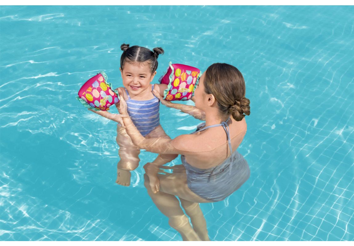 Swim Safe™ Rokavčki Aquastar™ s prevleko iz blaga | za 1-3 let