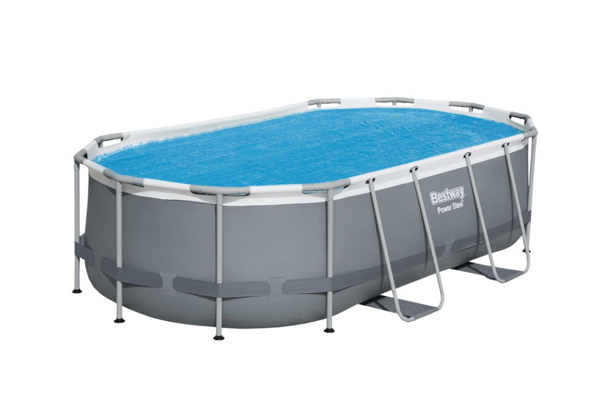 Solarno pokrivalo za bazene Power Steel Oval | 427 x 250 x 100 cm
