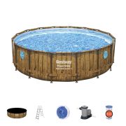 Montažni bazen Power Steel™ Swim Vista Series™ 488x122 cm