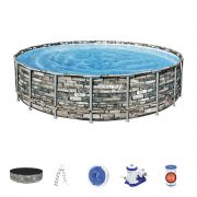 Bestway-montažni-bazen-Bazen Power Steel™ 610x132 cm