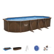 Bestway® bazen Hydrium™ 730x360x130 cm s filtrsko črpalko na pesek