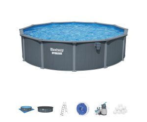 Montažni bazen Hydrium™ | 549 x 132 cm s filtrsko črpalko na pesek