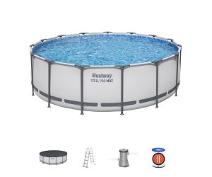 Montažni bazen Steel Pro MAX™ | 457 x 122 cm