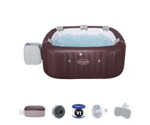 Masažni bazen (jacuzzi) Lay-Z-Spa® Maldives Smart HydroJet Pro 201 x 201 x 80 cm
