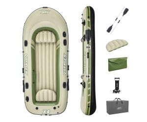 Napihljiv čoln Voyager X4 Raft set | 350 x 145 cm