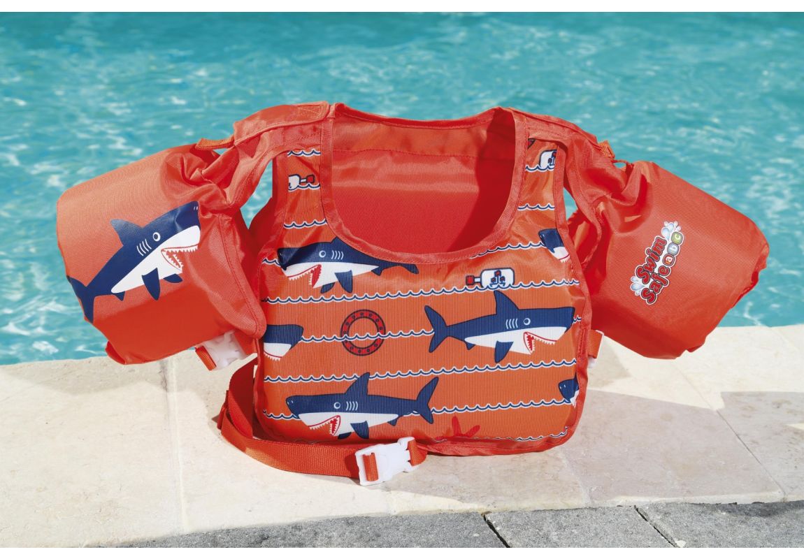 Swim Safe™ ABC Pal plavalni tkaninasti komplet s penastimi vložki | za 3-6 let