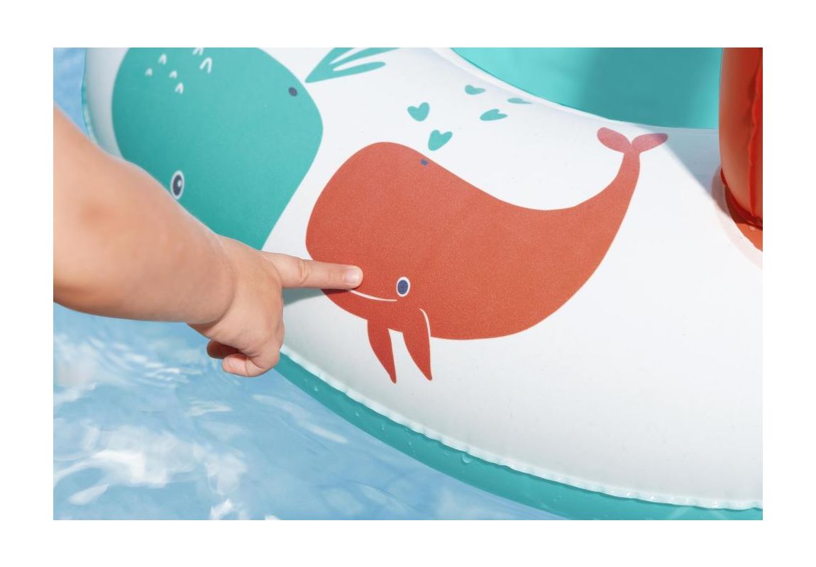 Napihljiv otroški čoln Comfort Plush | 78 x 61.5 cm