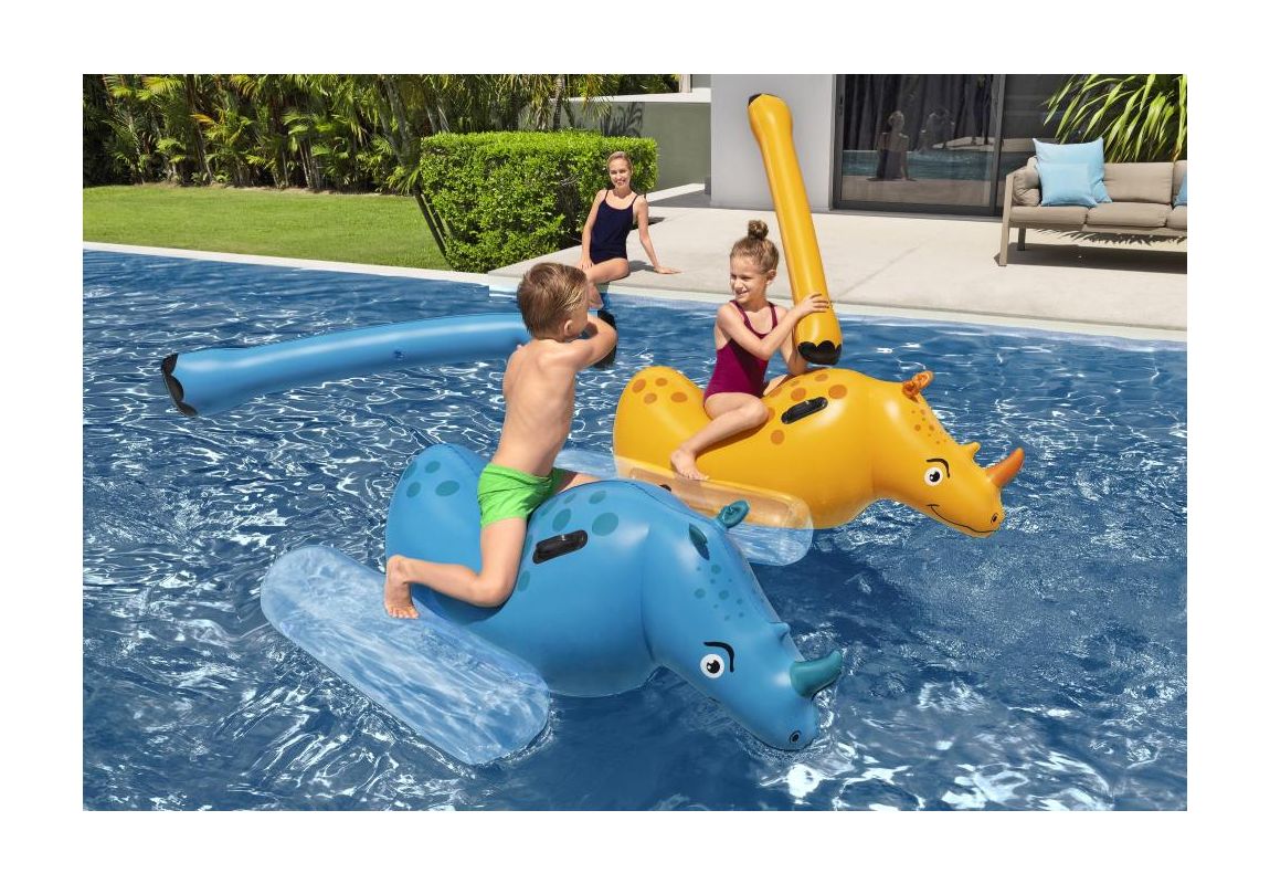 Napihljiv set za igro Rhino Rumble | 148 x 89 x 61 cm