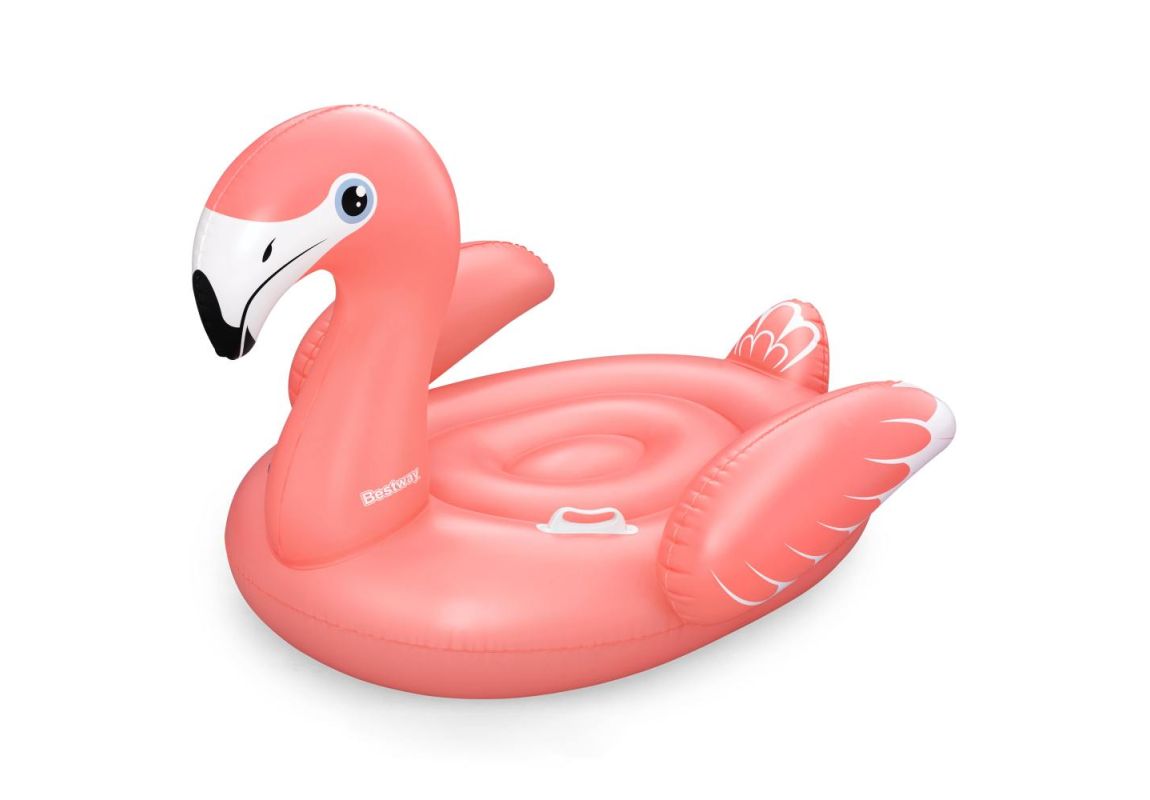 Napihljivi flamingo | 148 x 127 cm