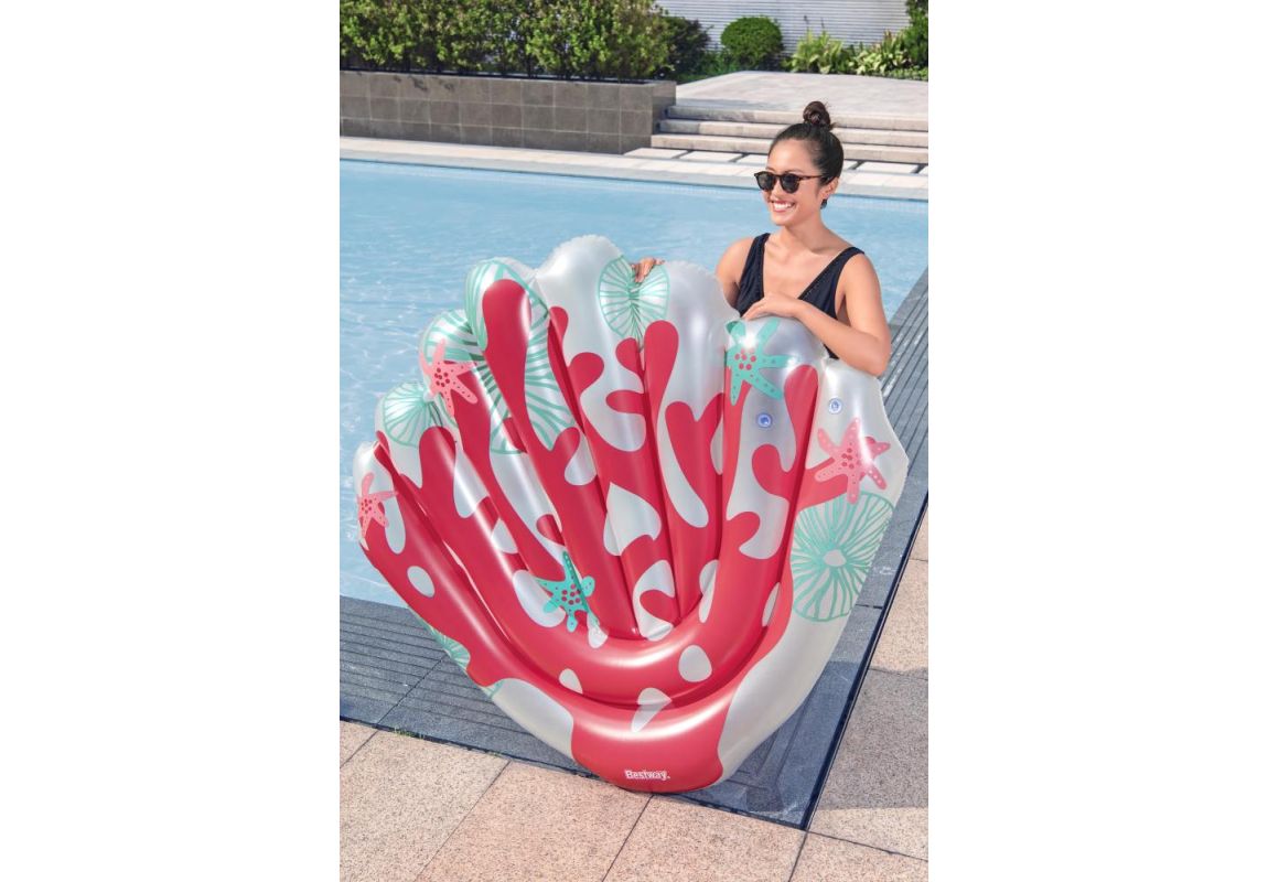 Napihljiva blazina Coral Bliss | 186 x 153 cm