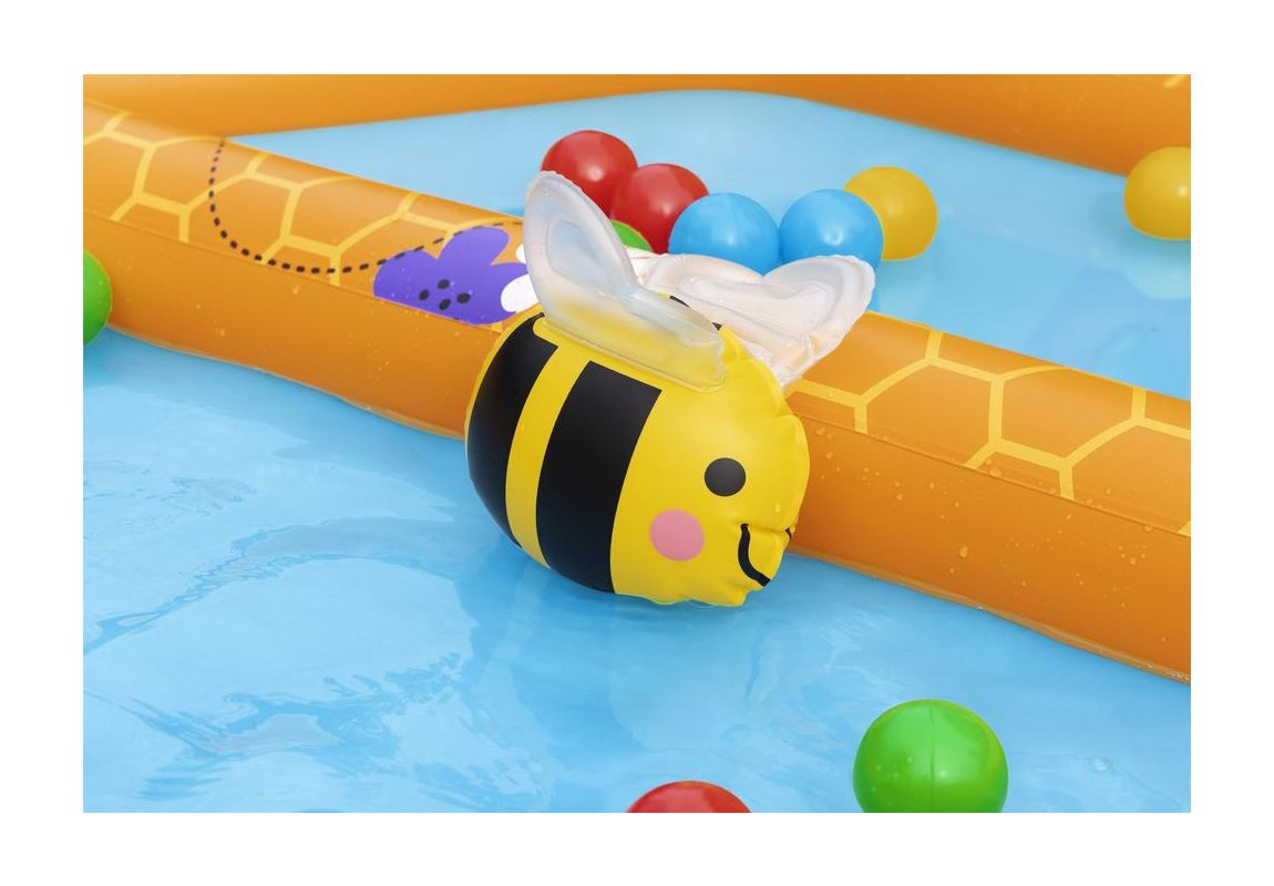 Igralni bazen z žogicami Lil' Beehive | 127 x 119 x 61 cm