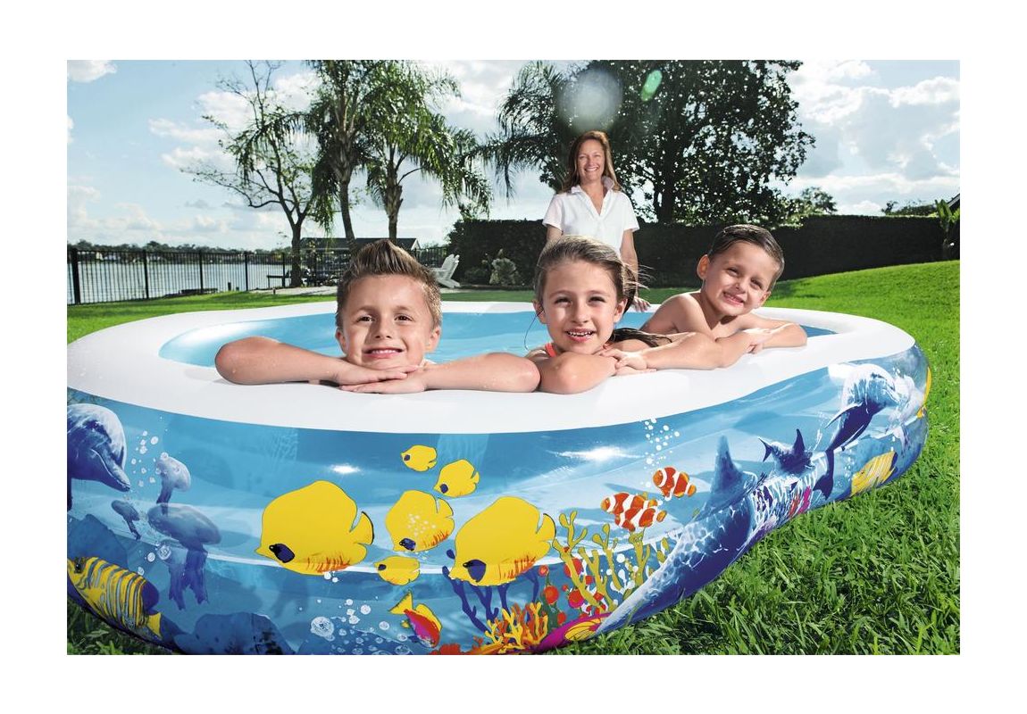 Družinski bazen Fish 'n Friends | 262 x 157 x 46 cm
