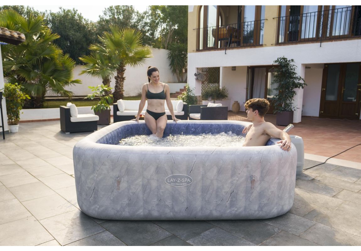 Masažni bazen (jacuzzi) Lay-Z-Spa San Francisco Smart Hydrojet Pro | 230 x 230 x 71 cm