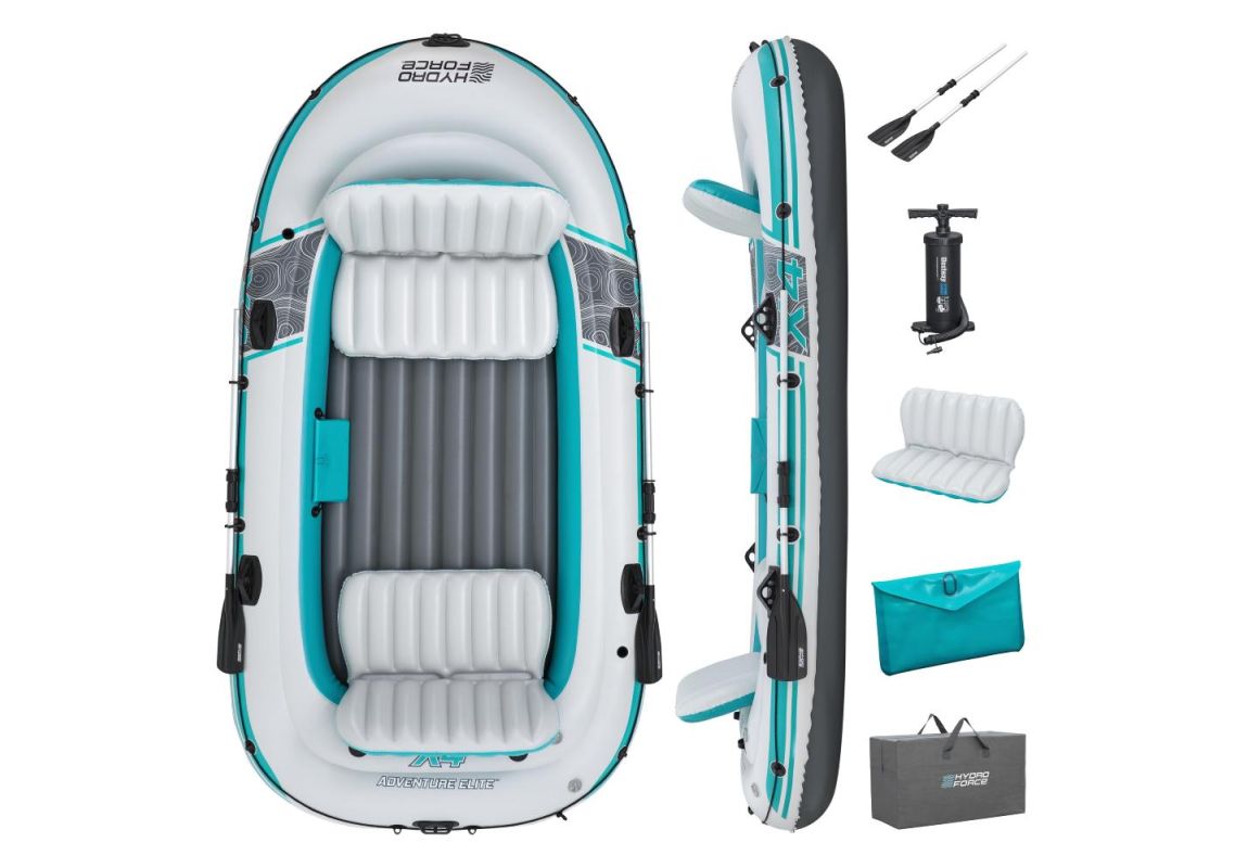 Napihljiv čoln Hydro-Force™ Adventure Elite™ X4 Raft Set | 315 x 165 cm