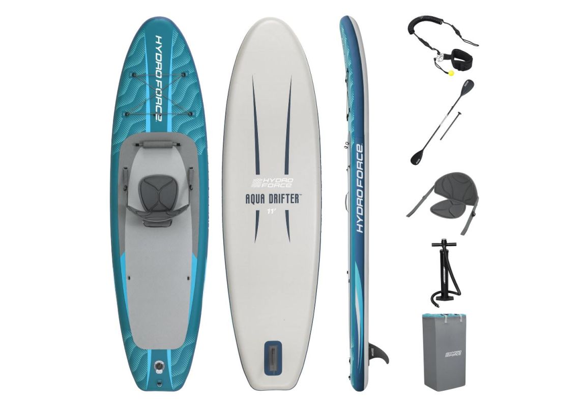 SUP Hydro-Force™ Aqua Drifter 2-v-1 | 335 x 91,5 x 15 cm