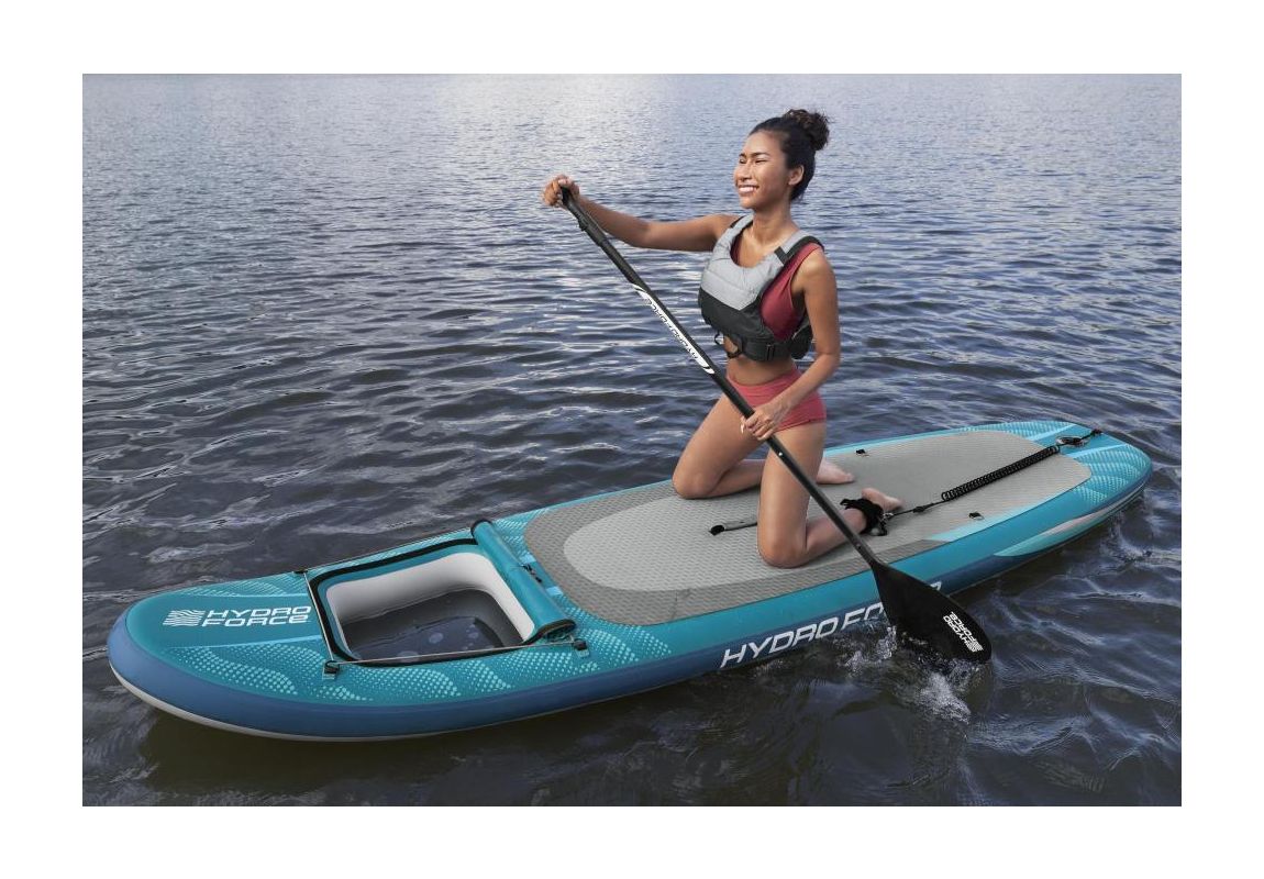 SUP Hydro-Force™ Aqua Drifter View z vgrajenim oknom | 335 x 91,5 x 15 cm