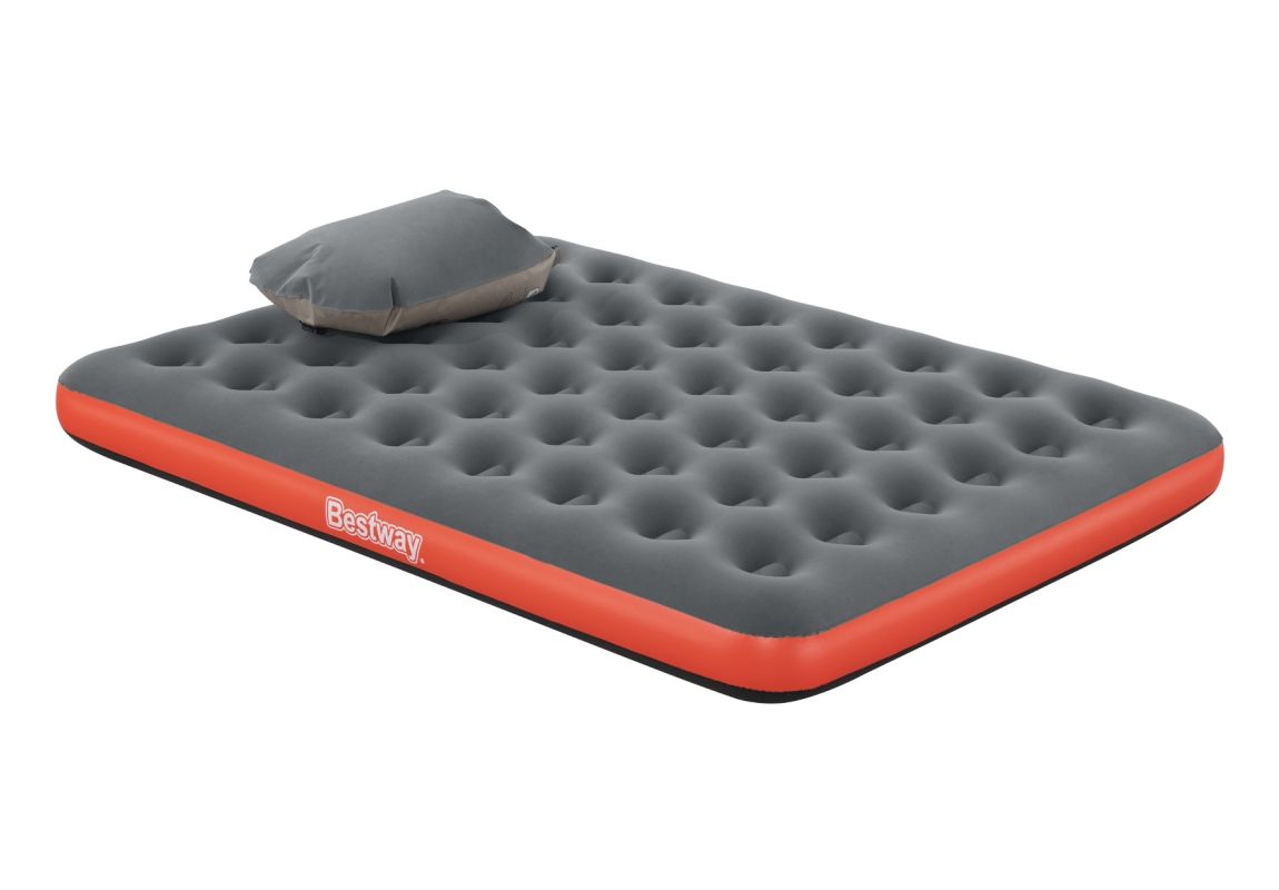 Napihljiva postelja Roll & Relax s tlačilko AirChinch | 203 x 152 x 22 cm