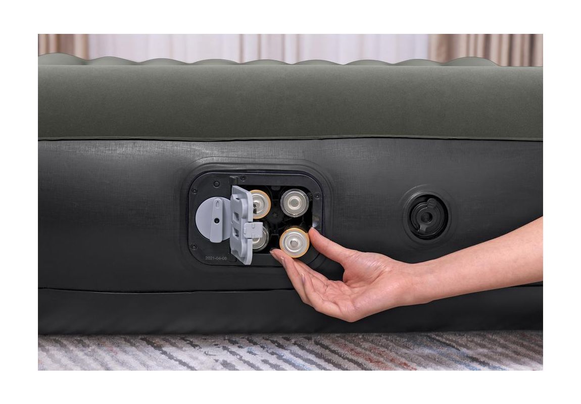 Napihljiva blazina Tritech Queen z vgrajeno tlačilko | 203 x 152 x 30 cm