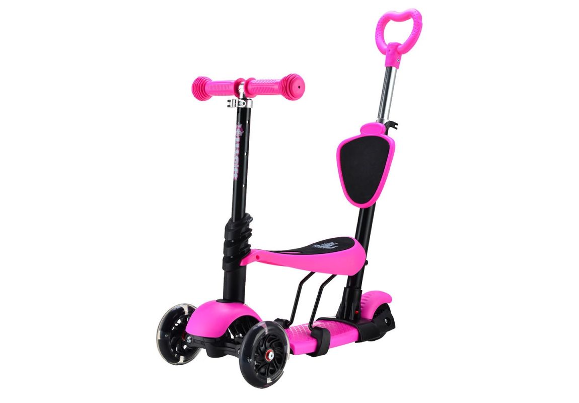 ItStime otroški skiro KIDMOVE 4-v-1 | 55 x 27 x 70,5 cm