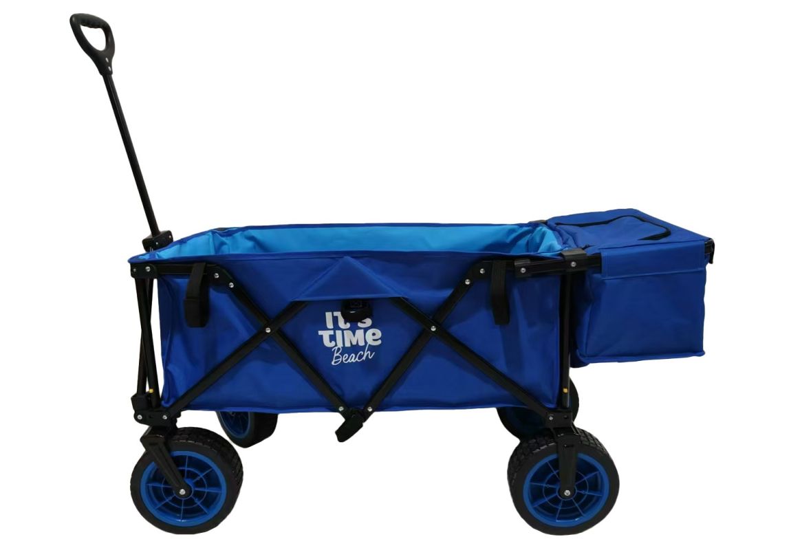 Zložljiv transportni voziček za plažo ItStime | 90 x 51 x 55 cm