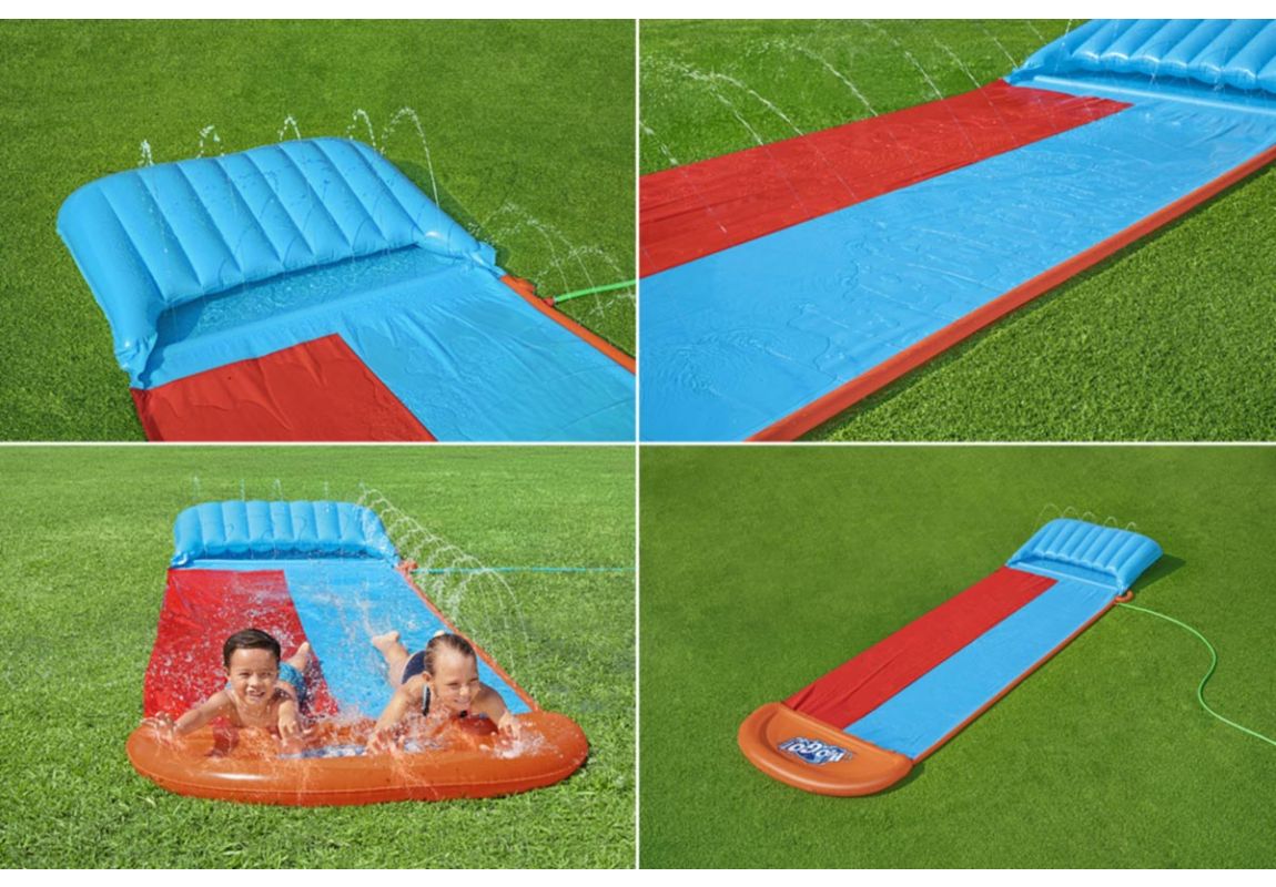 H2OGO! dvojna drsalnica Tsunami Splash  4,88 m