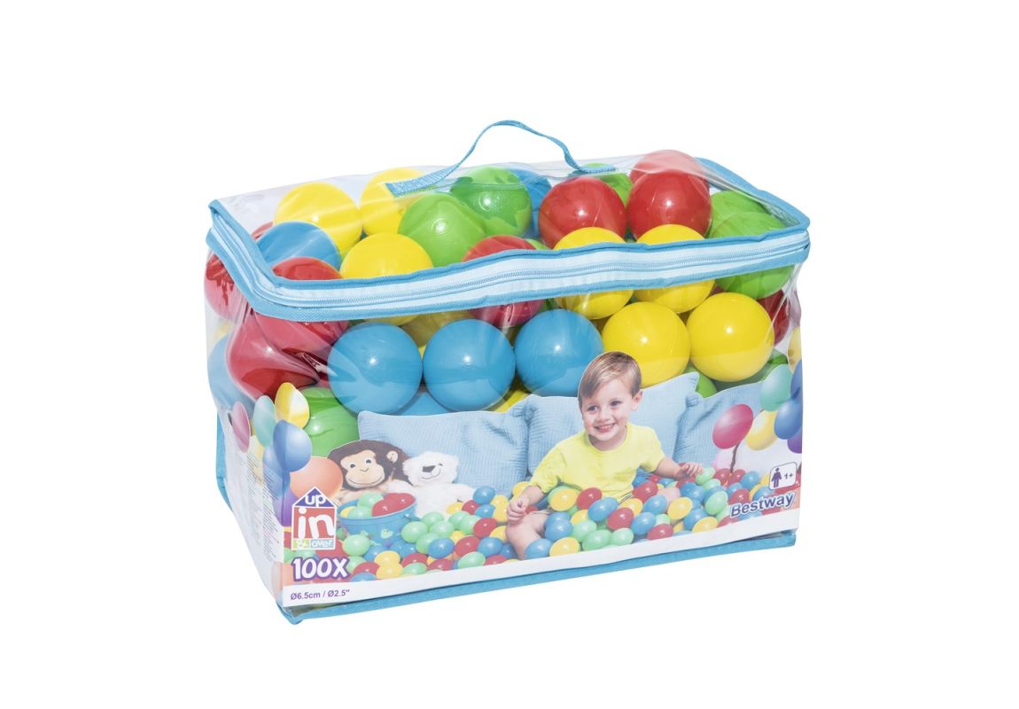 100 igralnih žogic Splash & Play | 6,5 cm